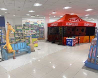 Nerf In-Store Event - Graphic Resource Group