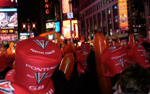 Pontiac promo hats